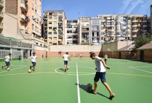 Espacios comunes de la escuela Diputació